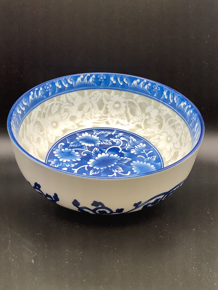 5.75" Blue Flower Bowl