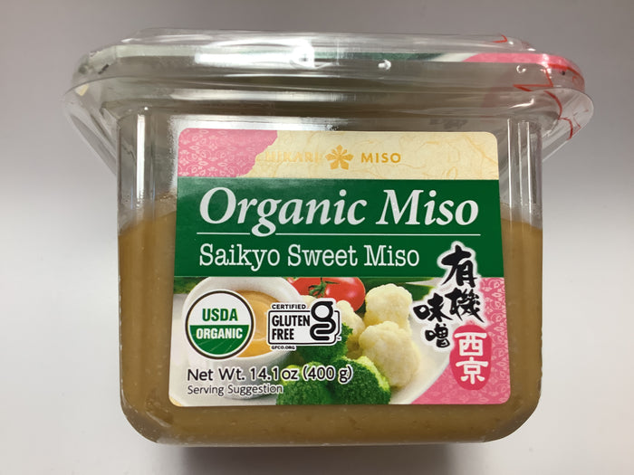 Hikari Organic Saikyo Sweet Miso Paste 400g