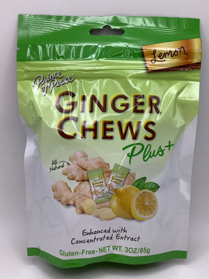 PoP Ginger Chew Lemon Plus+ 3oz