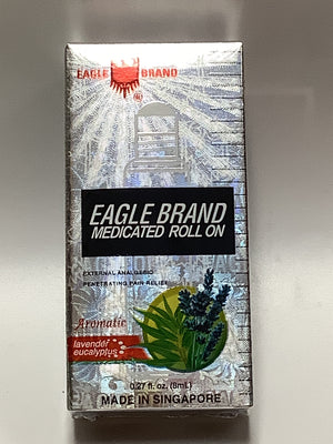 Eagle Brand Medicated Roll On w/Lavender & Eucalyptus 8ml