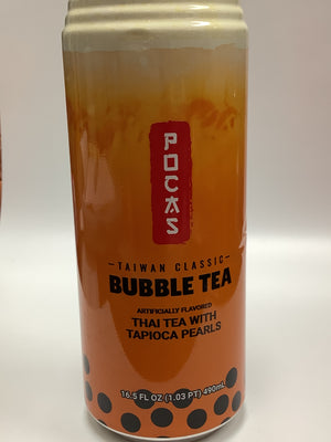 Pocas Thai Bubble Tea 490ml