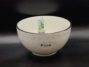 4.5 Fine White Bowl