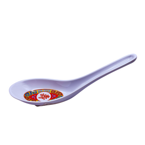 5.5" Melamine Longevity Soup Spoon