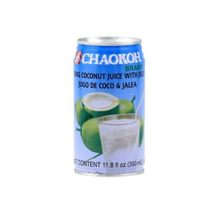Chaokoh Coconut Juice with Meat, 11.8-Ounce (Pack of 24)
