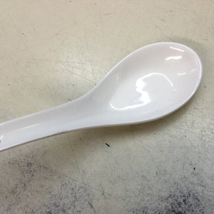 White Soup Spoon