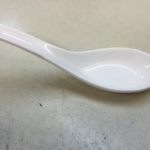 White Soup Spoon